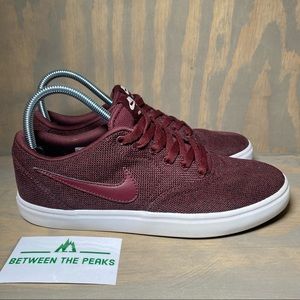 nike women's shoes burgundy